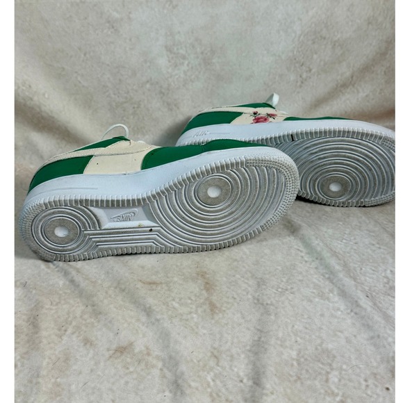 Green Floral Custom Nike Air Force 1 - Picture 9 of 9